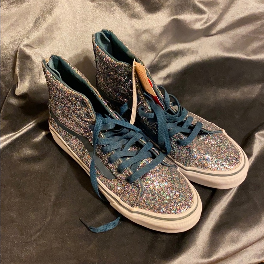 Glitter Hi-top Vans!